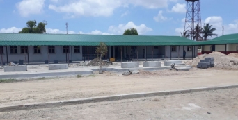 Novas fotografias - Obra de reconstrução na Beira, 30 Dez. 2019