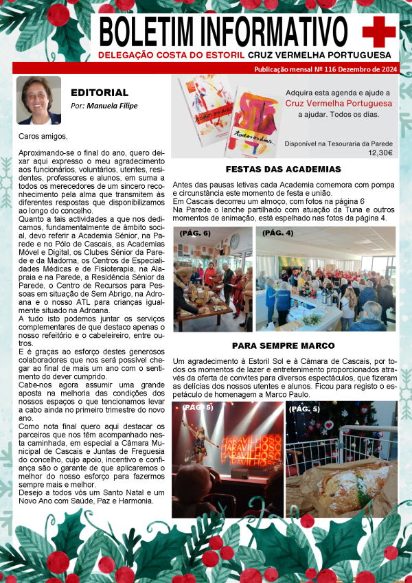 Boletim Informativo116, dezembro 2024