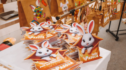 Concurso de Páscoa: "Tirar o Coelho da Sacola"